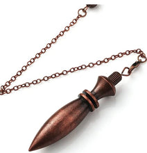 Antique-Copper Metal Divination Pendulum For Spiritualism
