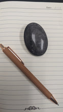 Silver Obsidian Soothing Palm Stone