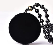 Obsidian Black Mirror Necklace