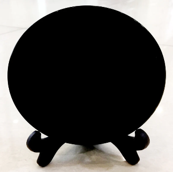 Scrying Obsidian Black Mirror
